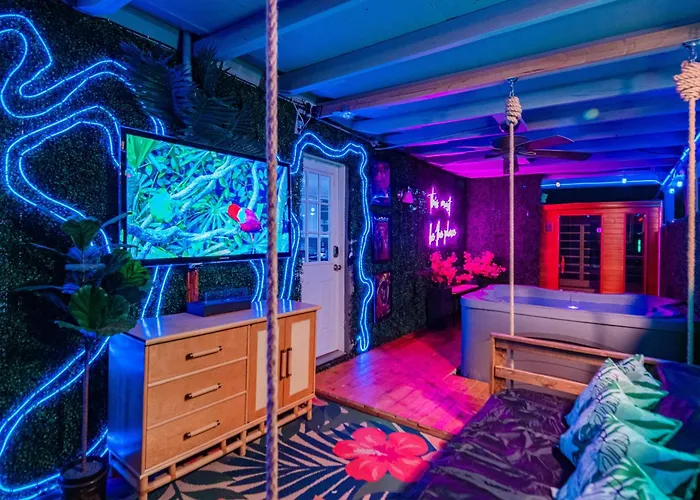 Poolside Nights & Neon Vibes! Escape *